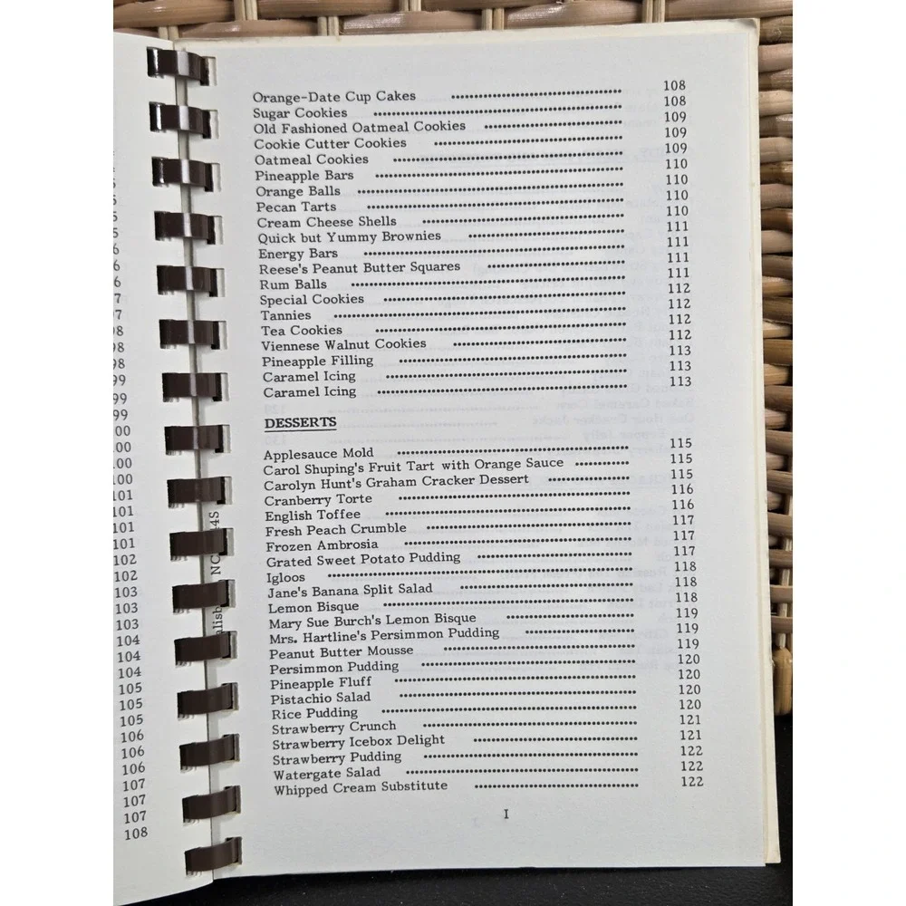 First United Church Of Christ Cookbook Salisbury, North Carolina 1985